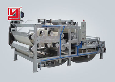 Municipal Sewage Treatment Vacuum Belt Filter Press With High Strength Body