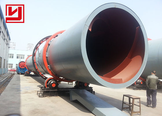 Single Cylinder Sea Salt Sand Sludge 1.8TPH Rotary Dryer Machine