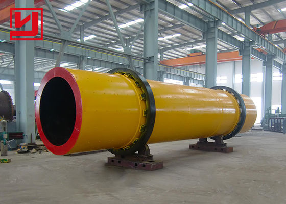 Single Cylinder Sea Salt Sand Sludge 1.8TPH Rotary Dryer Machine