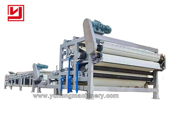 Filter press machine vacuum belt press filter belt small test filter press